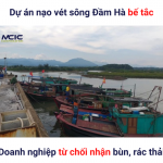 Bế tắc dự án nạo vét sông Đầm Buôn - Quảng Ninh